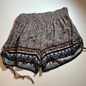 shorts with the sides, stretchy